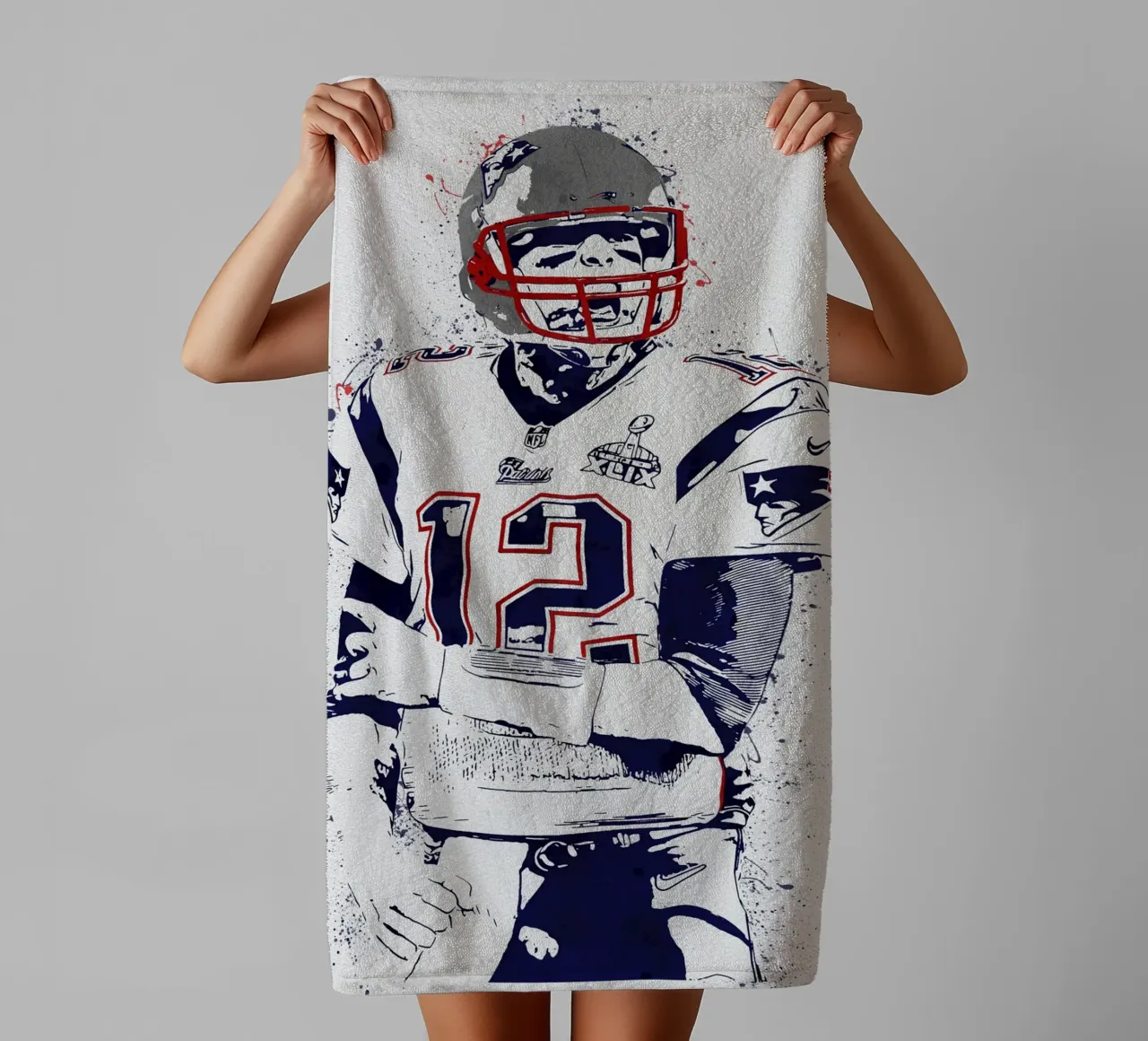 Tom Brady asciugamano da bagno da tenten