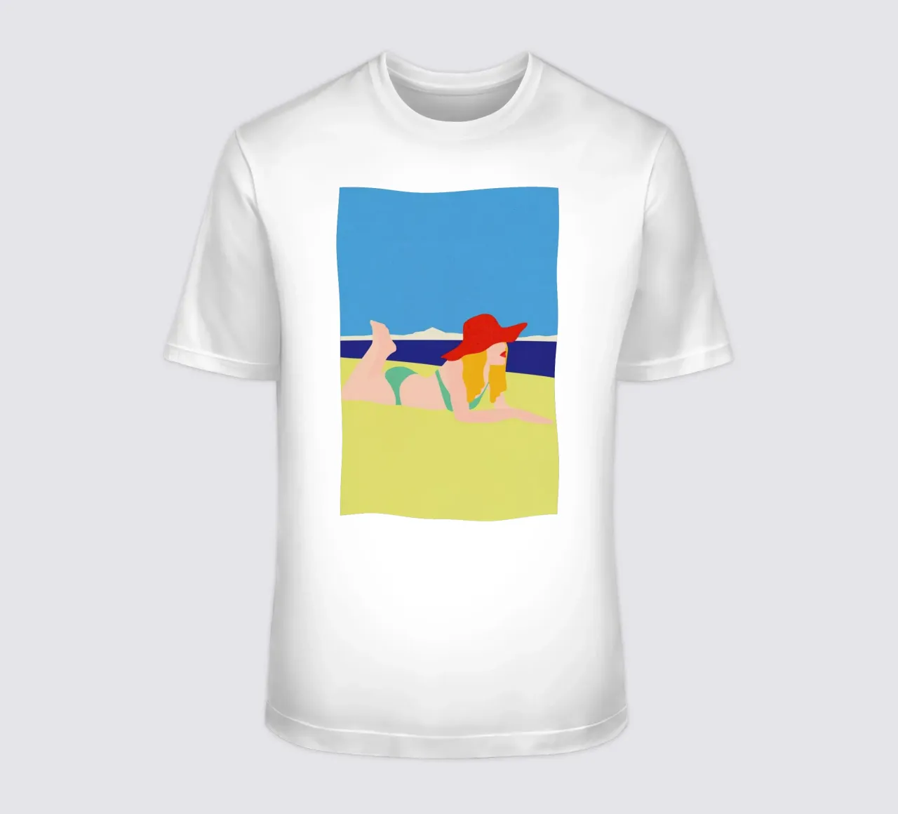 On The Beach t-shirt da Rosi Feist