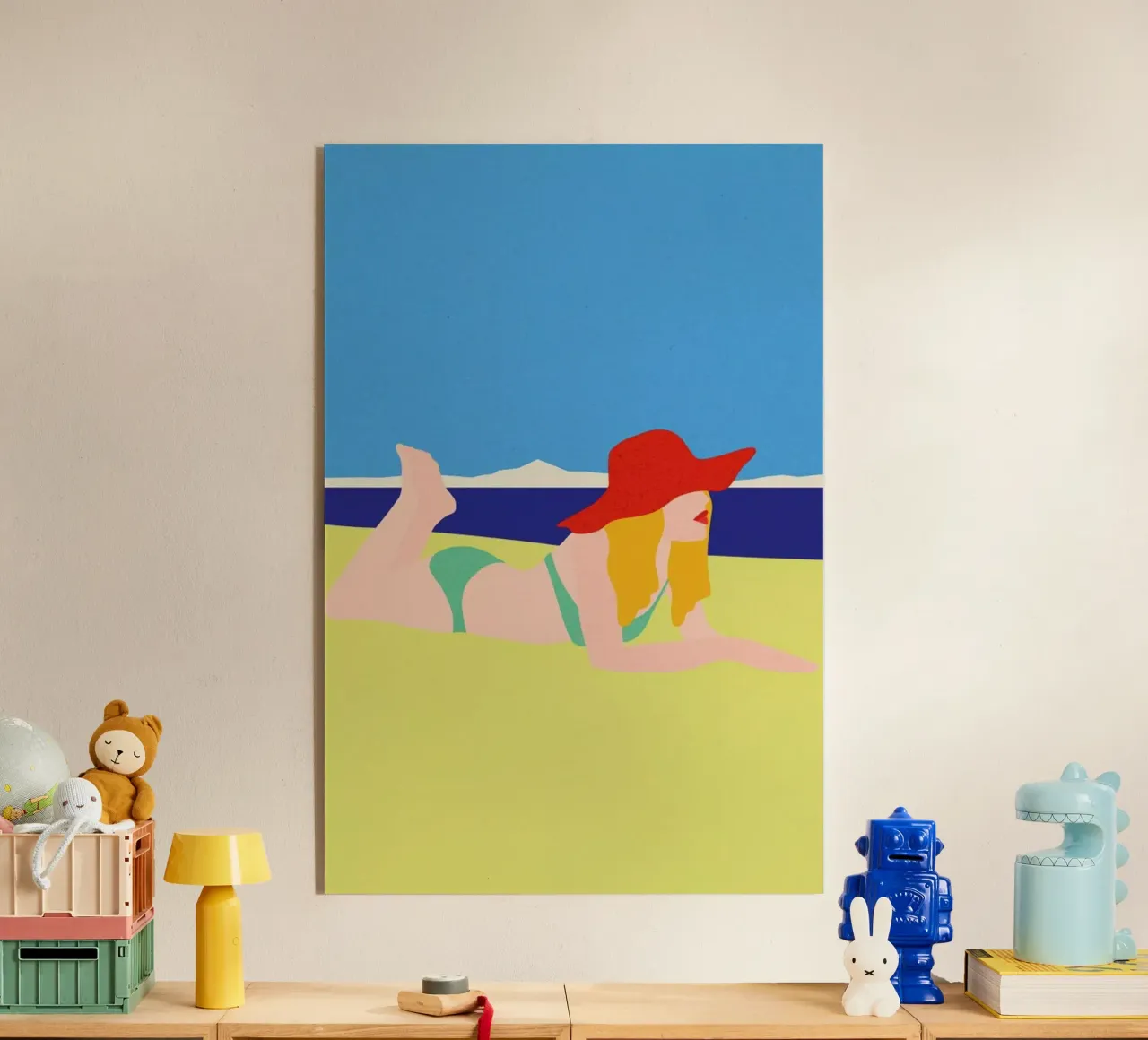 On The Beach plexiglass da Rosi Feist