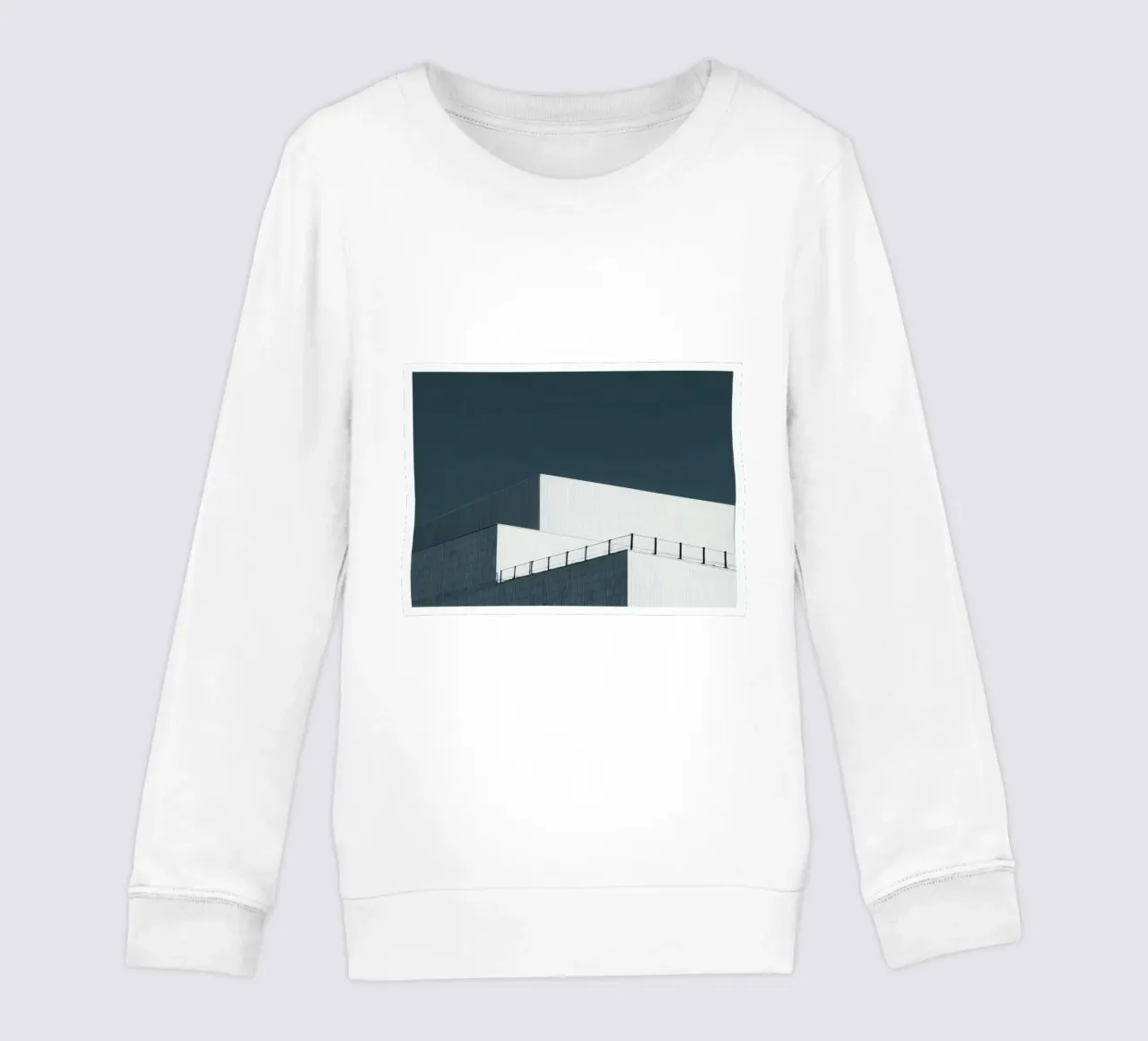 Helsinki - Linee pure sotto un cielo denso felpa bambino da Minimalistic