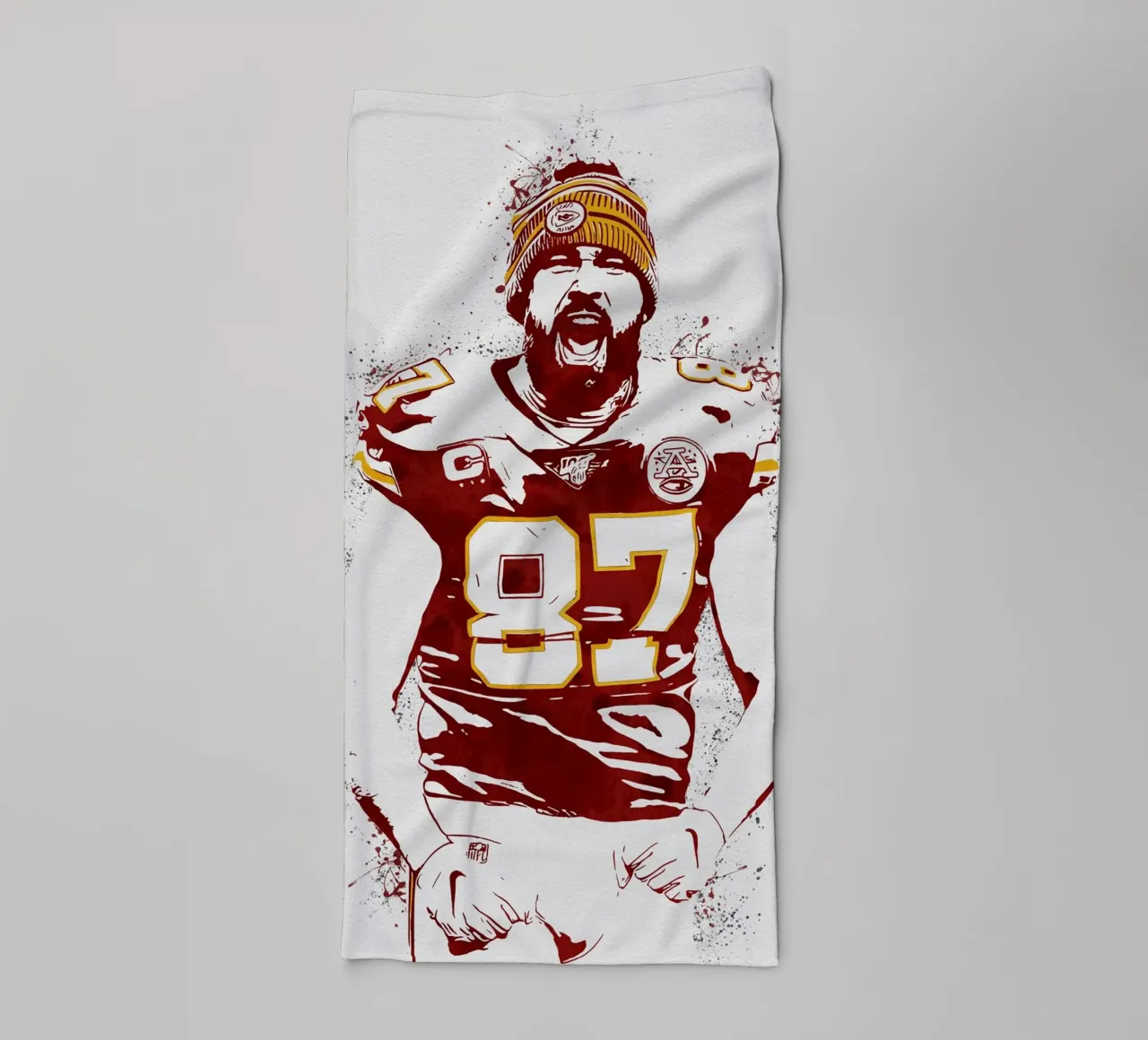 Travis Kelce asciugamano da bagno da tenten
