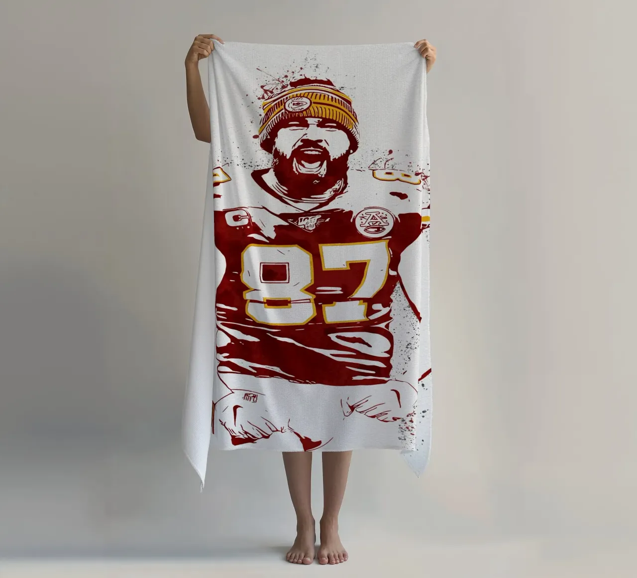 Travis Kelce telo mare da tenten