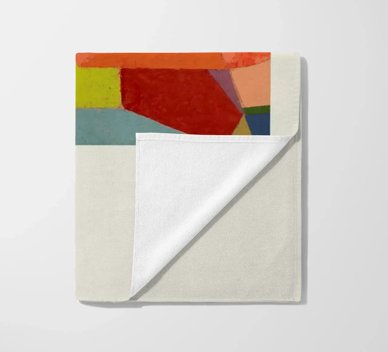 Klee - Joyful Mountain Landscape telo mare da Vintage by JUNIQE