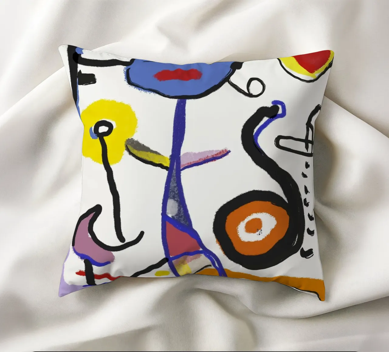 Happy Child decorative cushion by Little Dean
