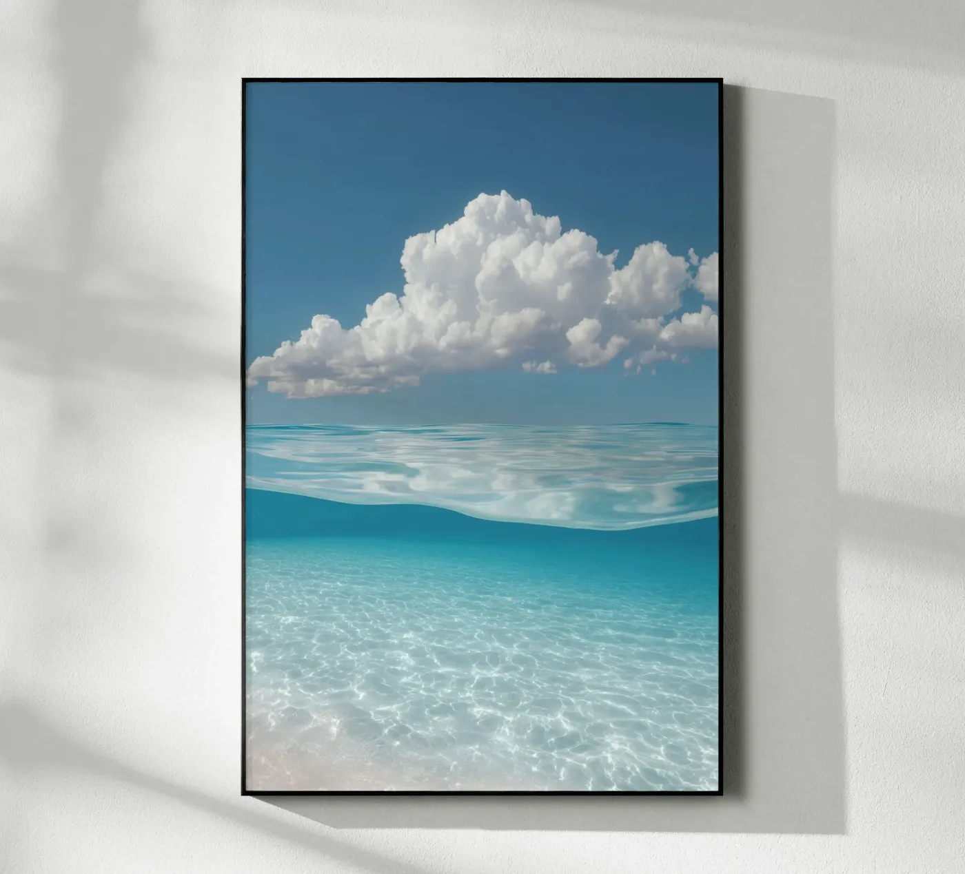 Tropical Ocean and Sky plexiglass da Indigo Tides Art