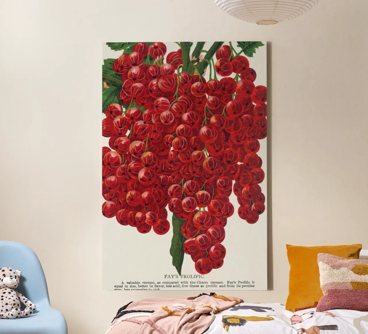 Fay's Prolific Currant Leinwand von vintageshop