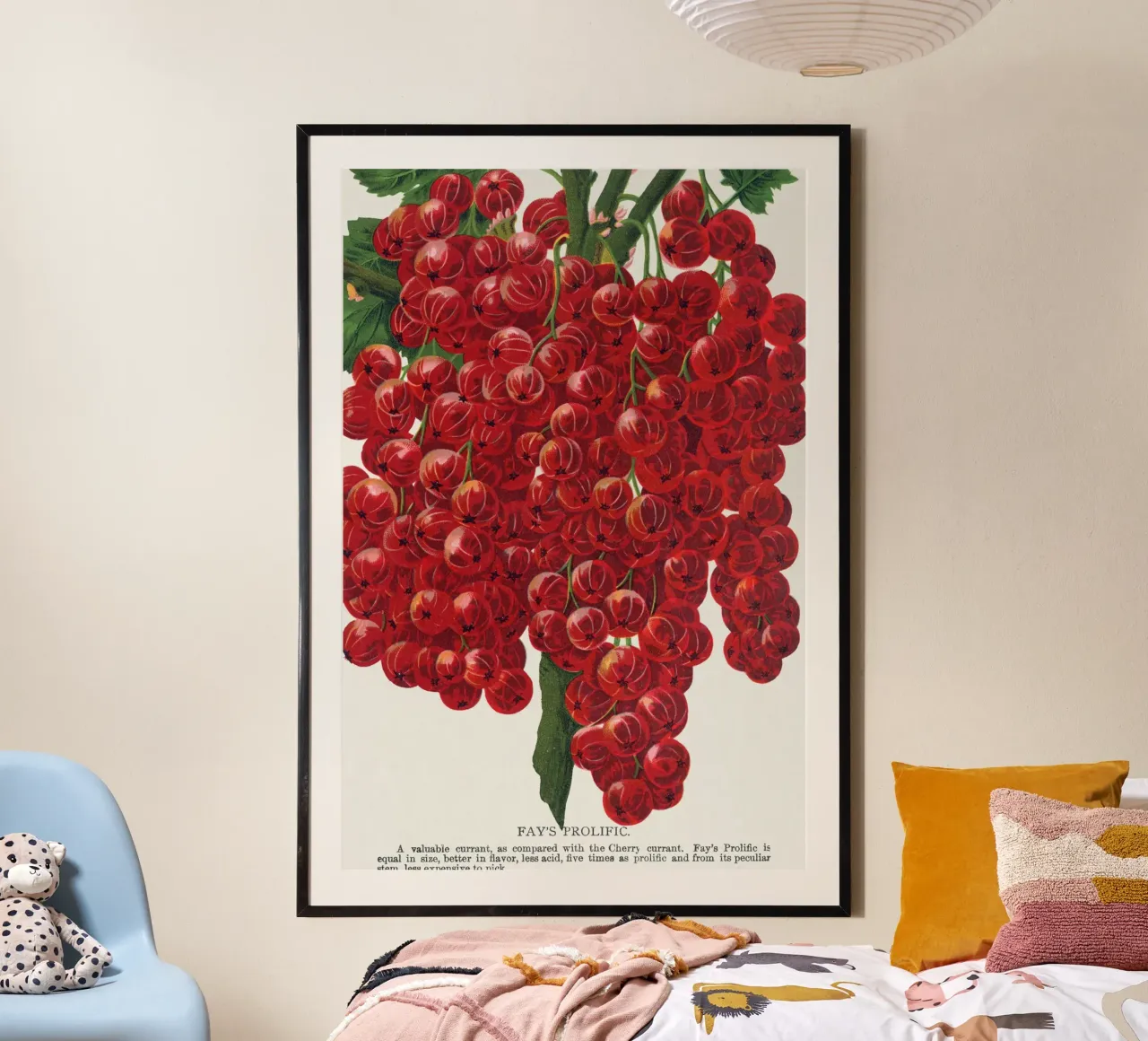 Fay's Prolific Currant poster da vintageshop