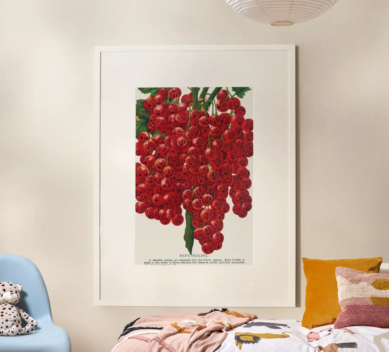 Fay's Prolific Currant poster da vintageshop