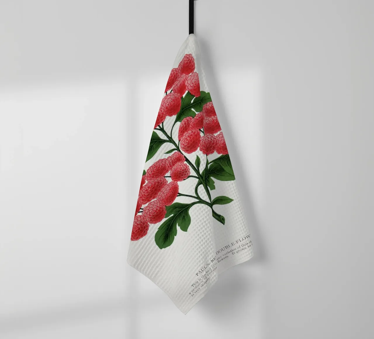 Paul's New Double Flowering Thorn canovaccio da cucina da vintageshop