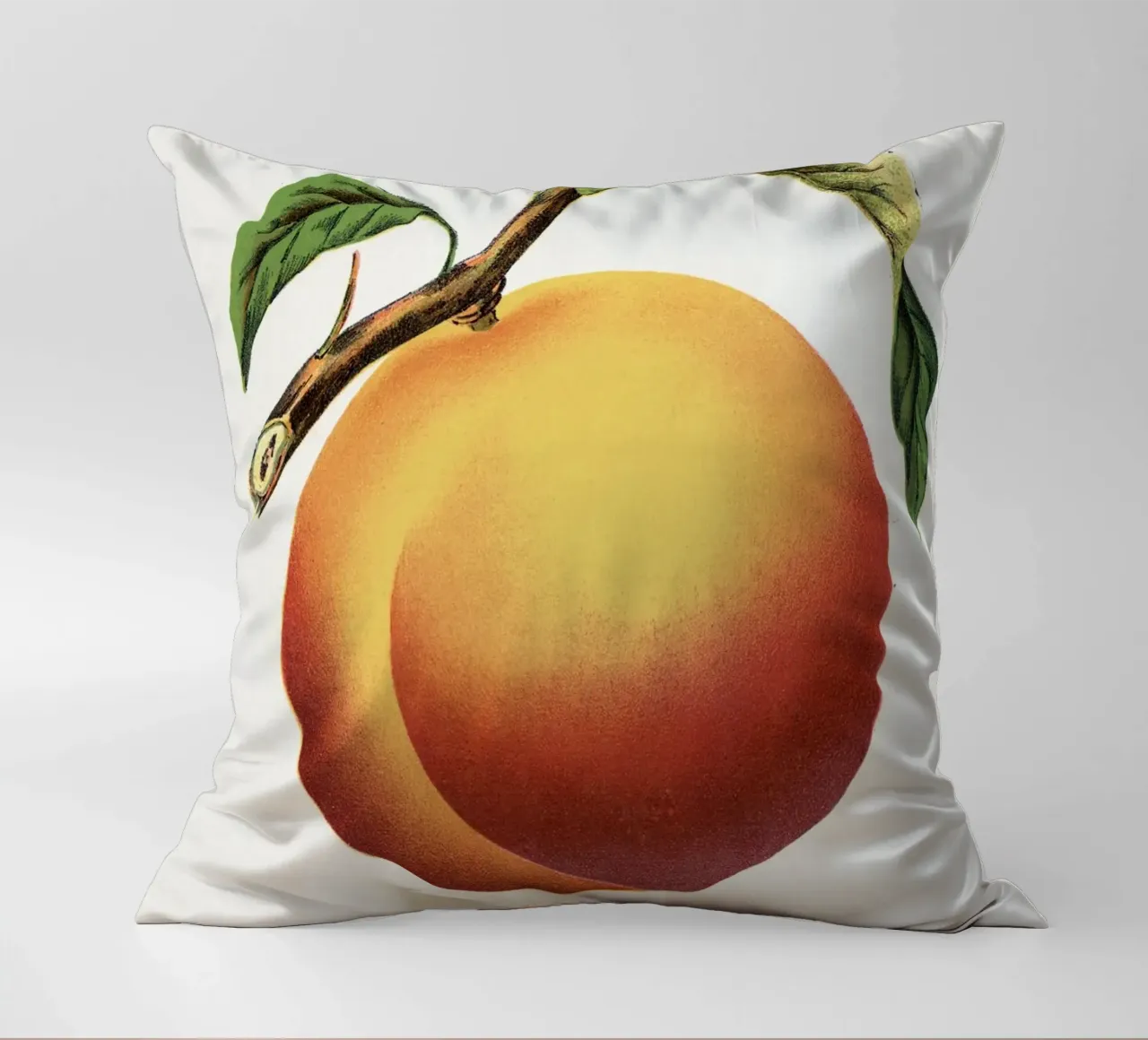 Wheatland peach decorative cushion by vintageshop