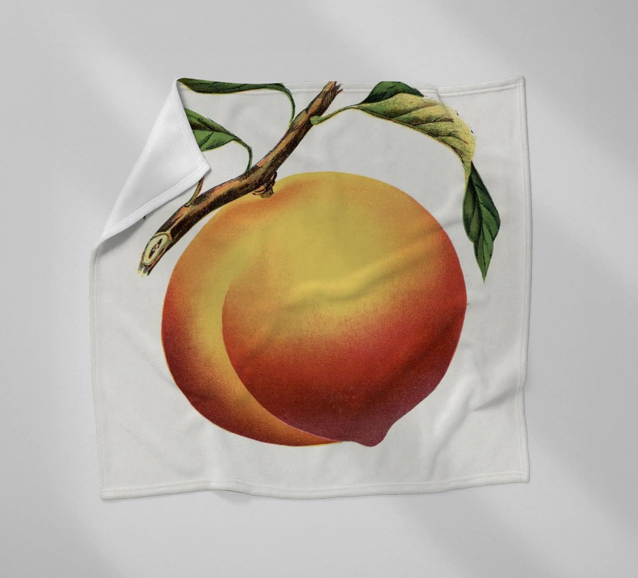 Wheatland peach coperta in pile da vintageshop