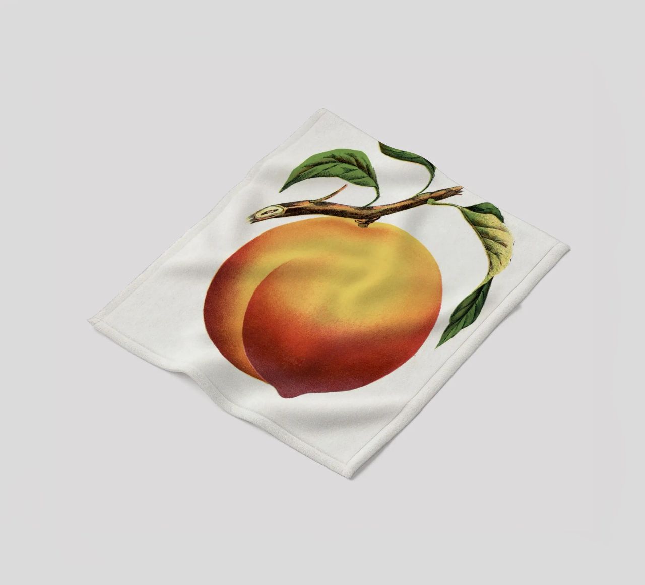 Wheatland peach coperta in pile da vintageshop