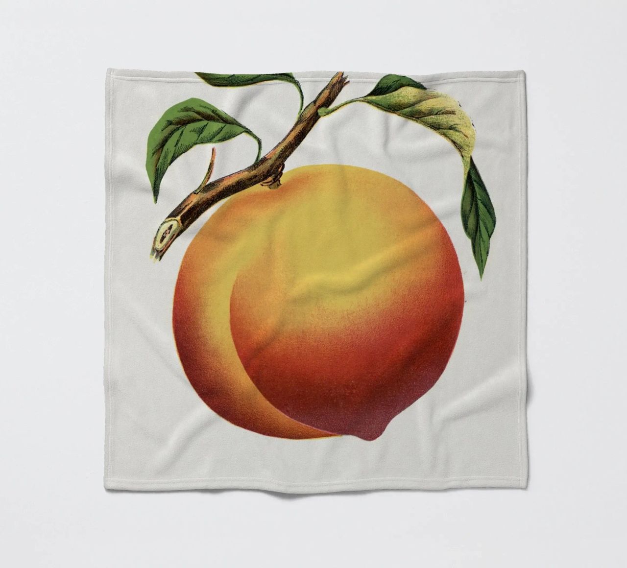 Wheatland peach coperta in pile da vintageshop