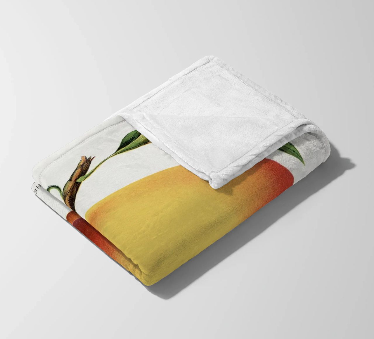 Wheatland peach coperta in pile da vintageshop