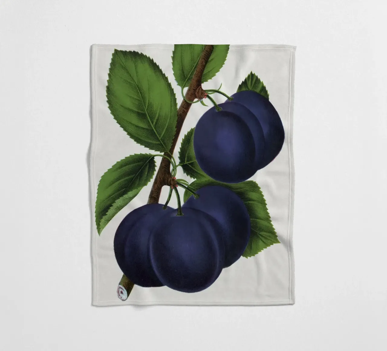 Niagara plum coperta in pile da vintageshop