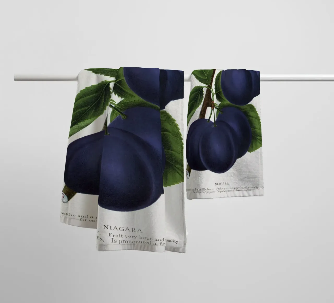 Niagara plum asciugamano da bagno da vintageshop