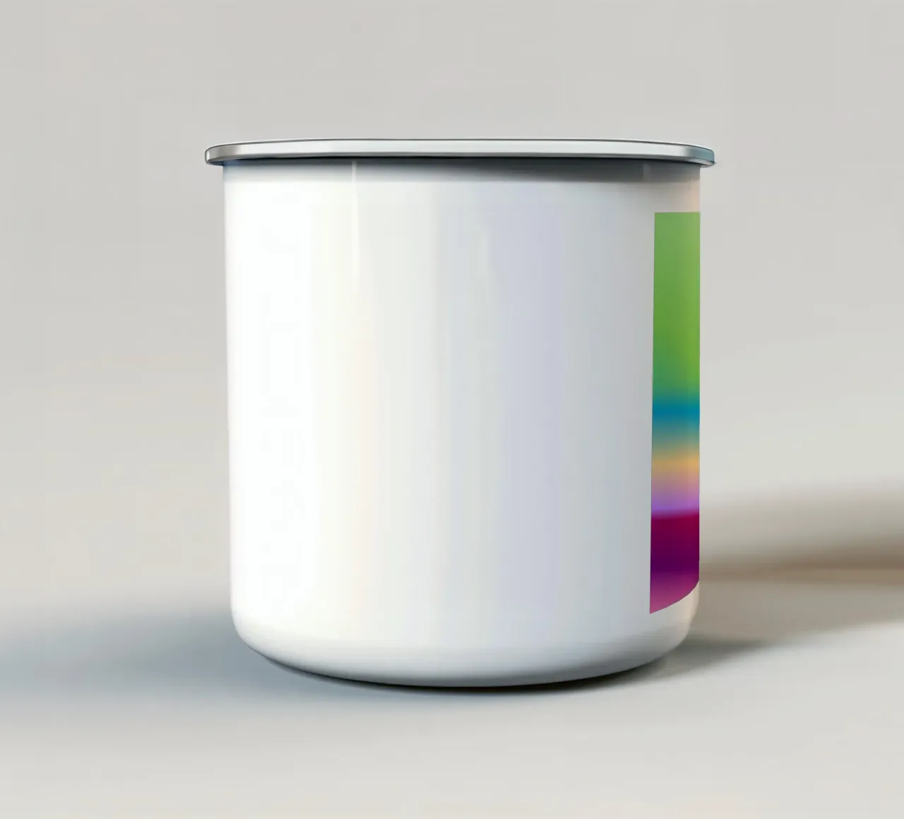 GIVING + RECEIVING (BLESSED BEYOND MEASURE) taza de esmalte de ÂME LIBRE STUDIO
