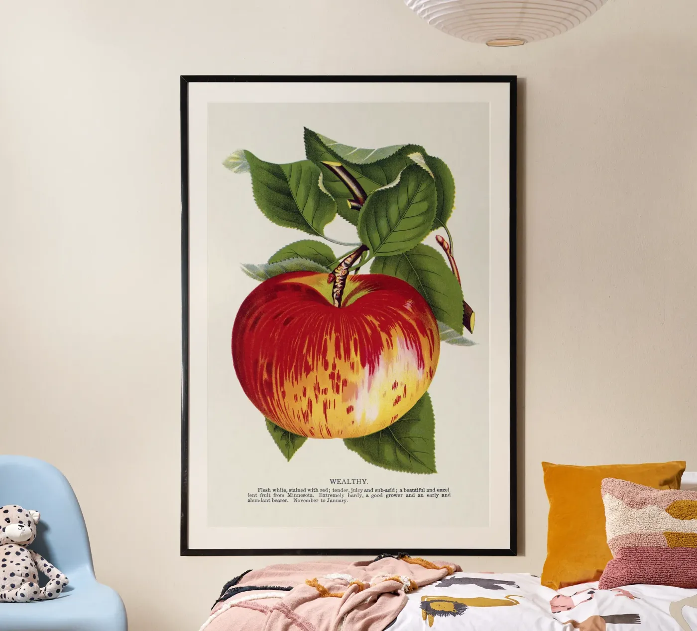 Wealthy apple poster da vintageshop
