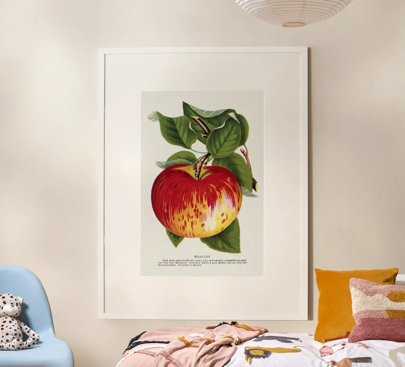 Wealthy apple poster da vintageshop