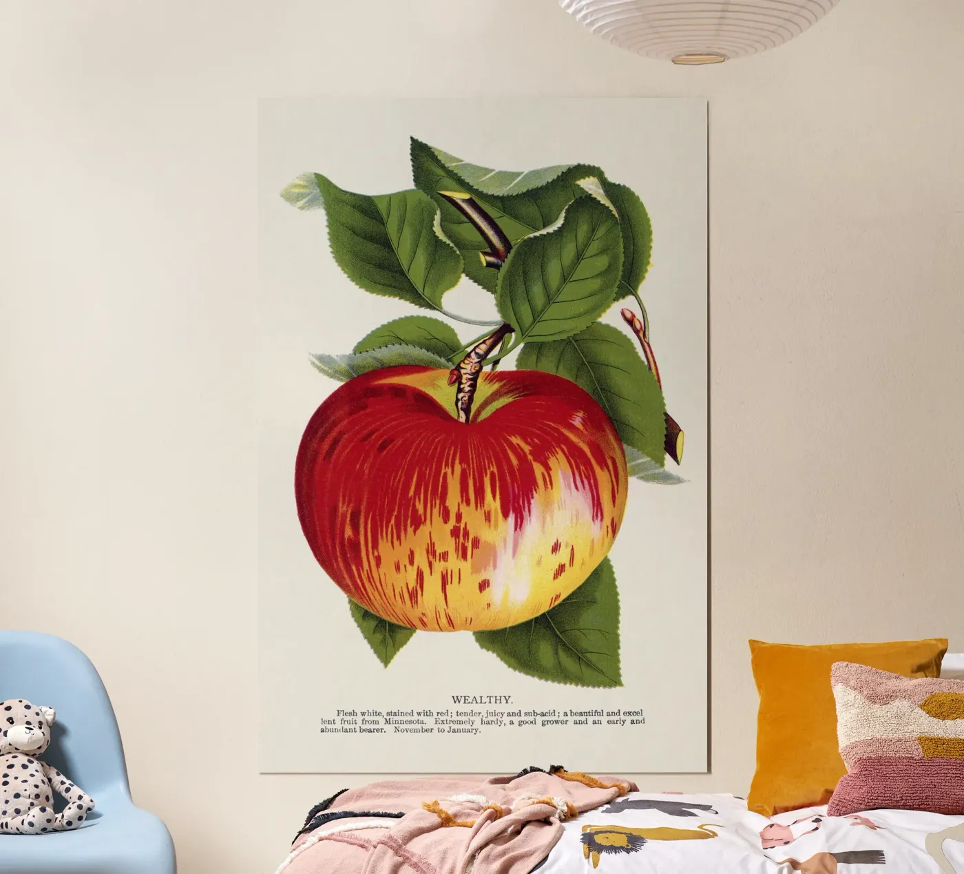 Wealthy apple poster da vintageshop