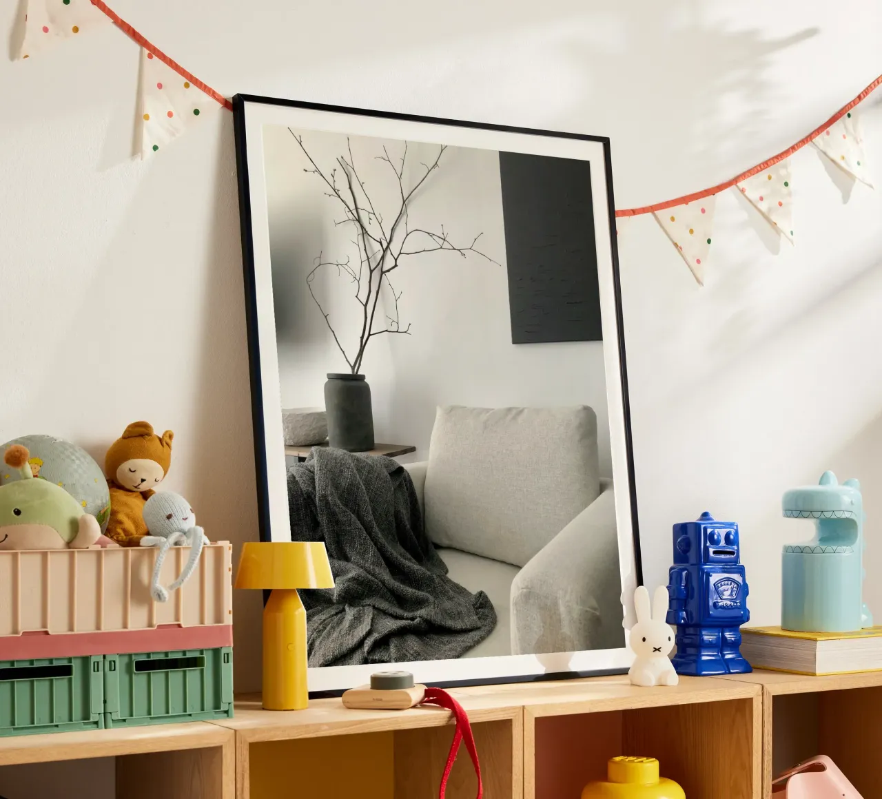 poltrona divano poster con telaio in alluminio da Earthly Visions