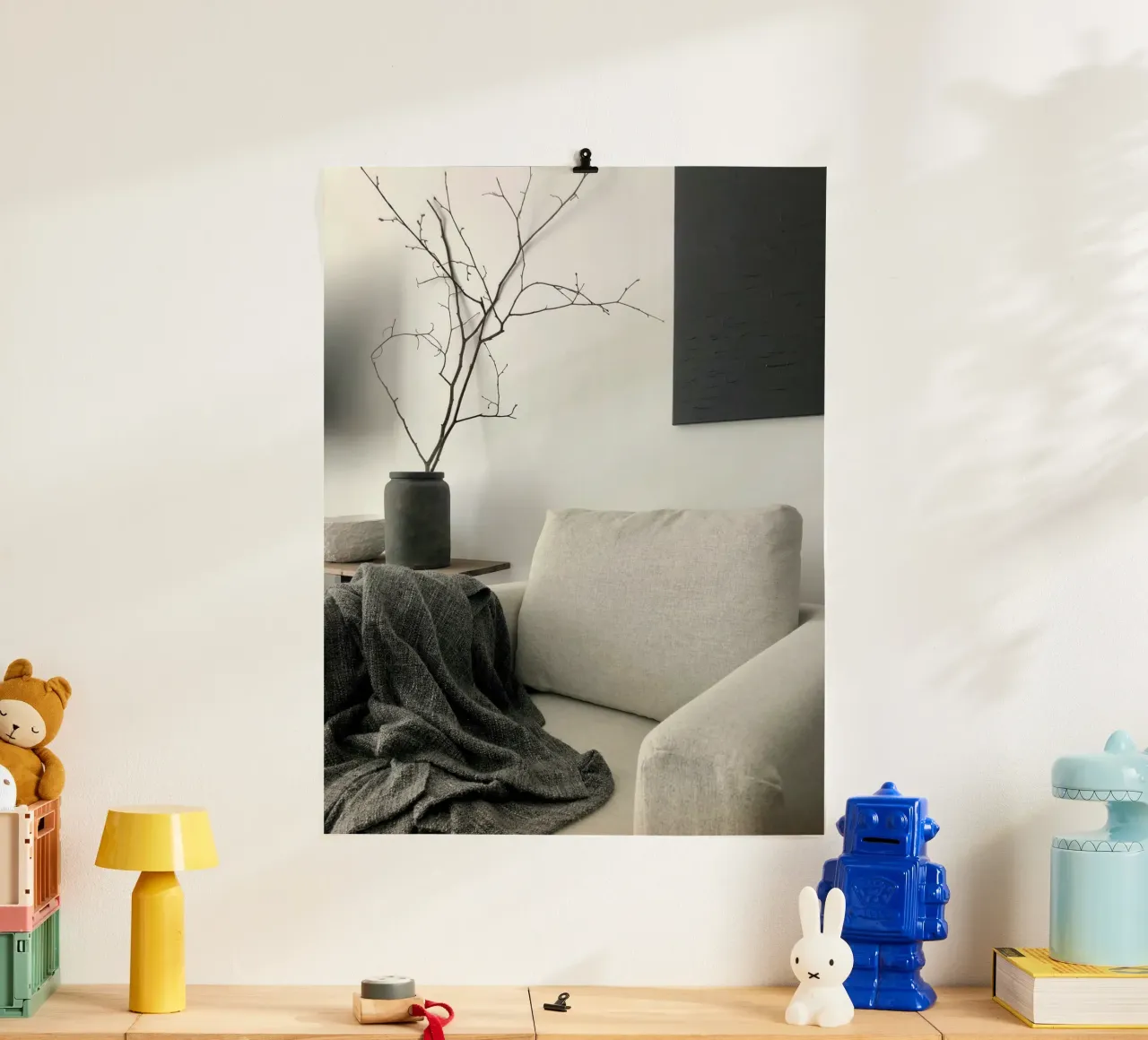 poltrona divano poster con telaio in alluminio da Earthly Visions
