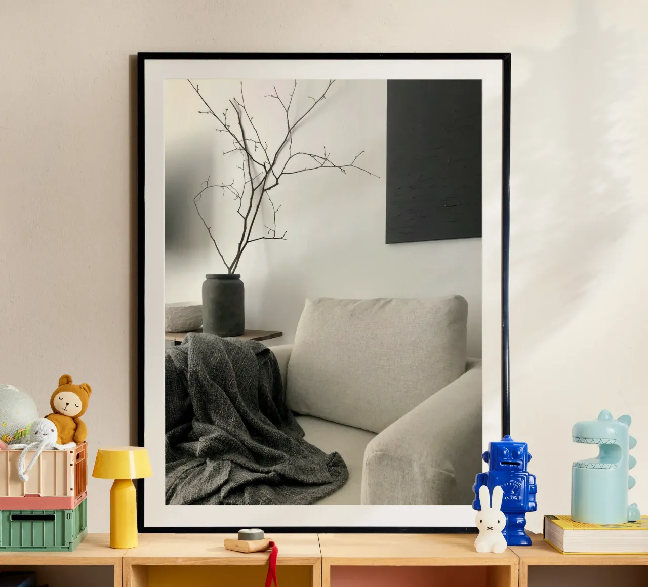 poltrona divano poster con telaio in alluminio da Earthly Visions