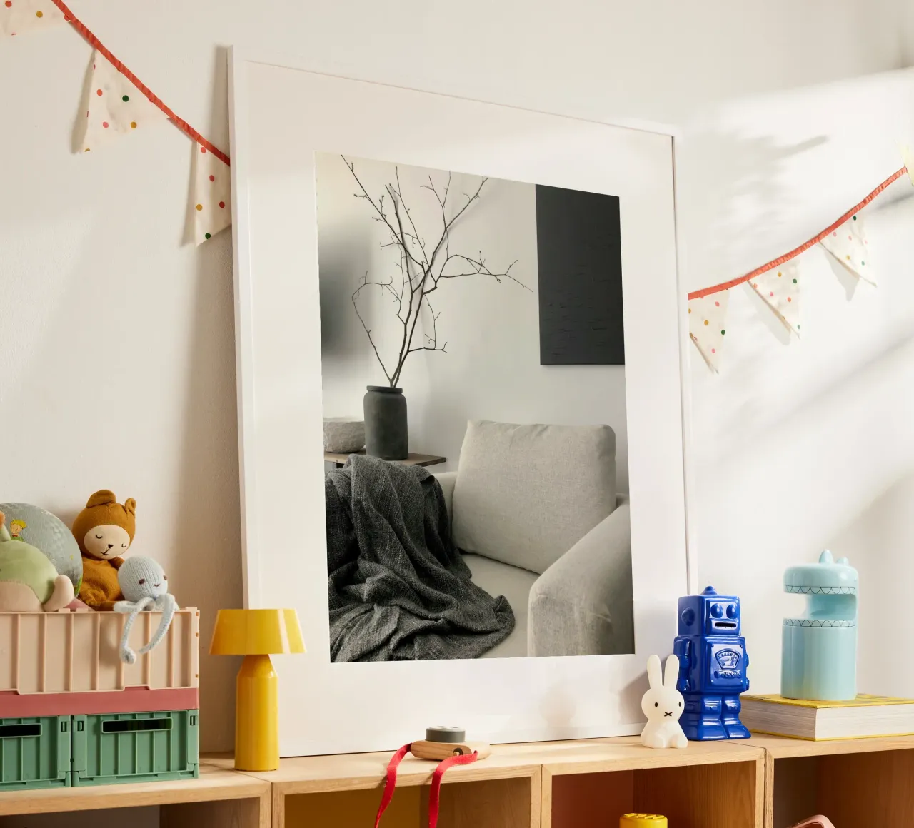 poltrona divano poster con telaio in alluminio da Earthly Visions