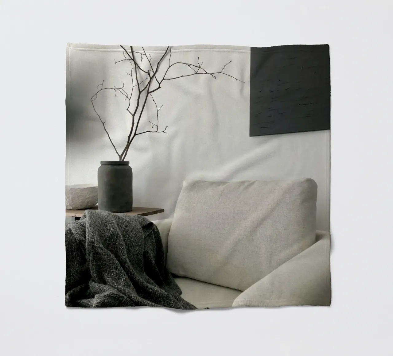 chaise canapé plaid polaire de Earthly Visions