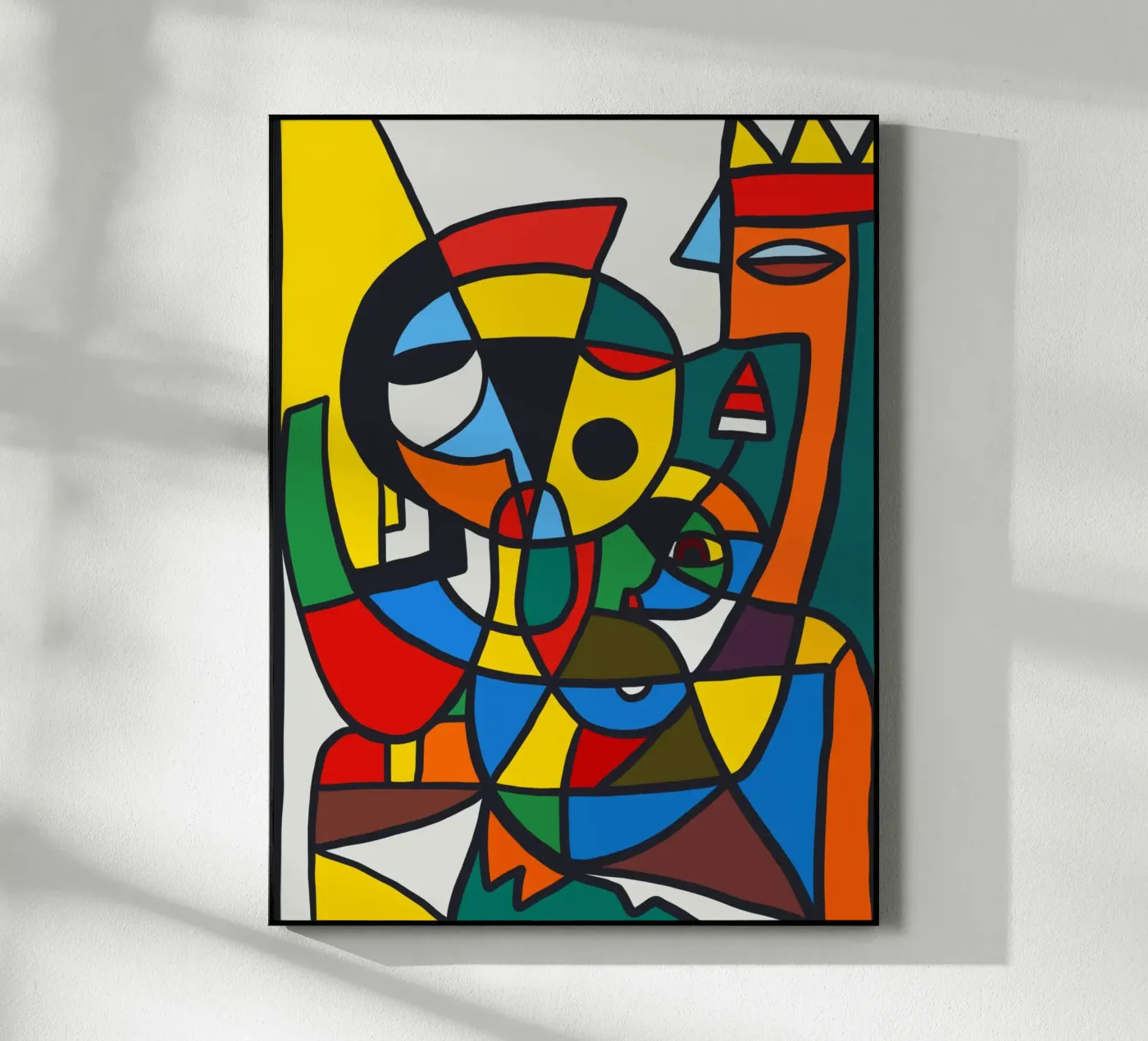 Portrait composition 11 plexiglas de Little Dean