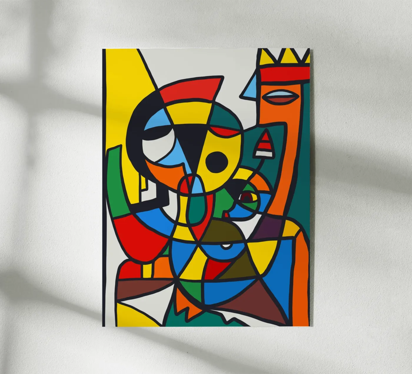 Portrait composition 11 plexiglas de Little Dean