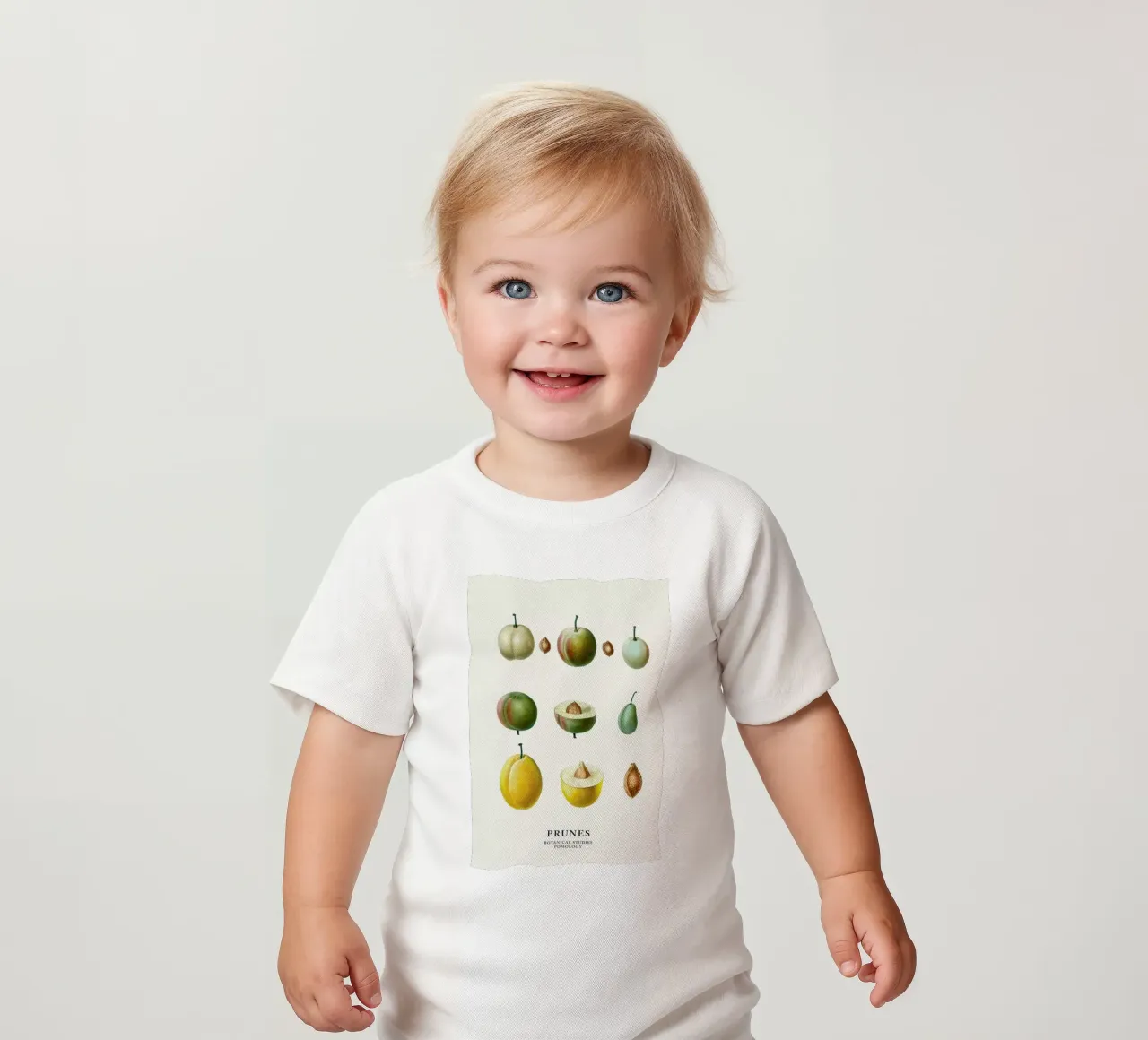 Prunes maglietta neonato da Flora & Fauna