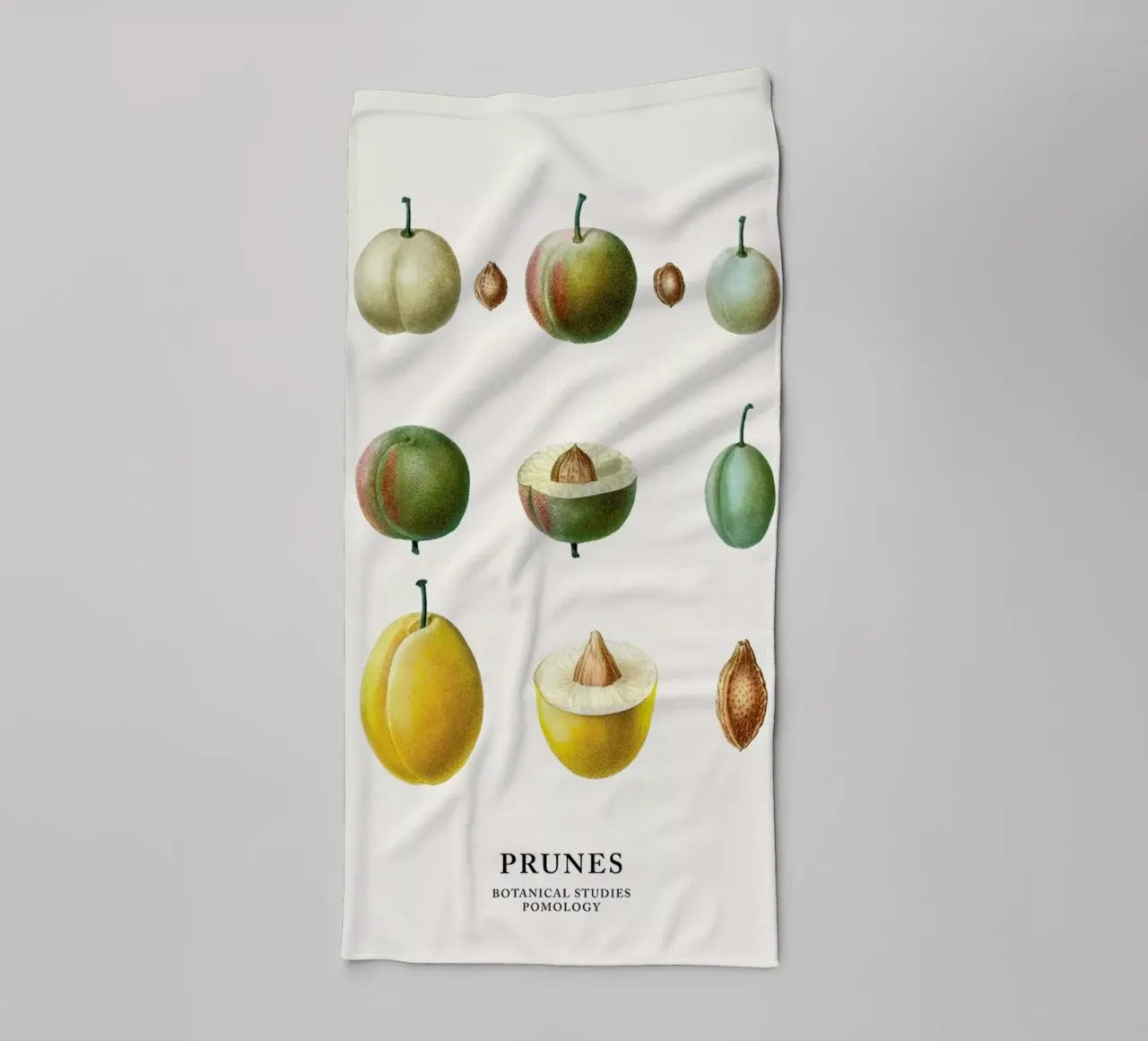 Prunes asciugamano da bagno da Flora & Fauna