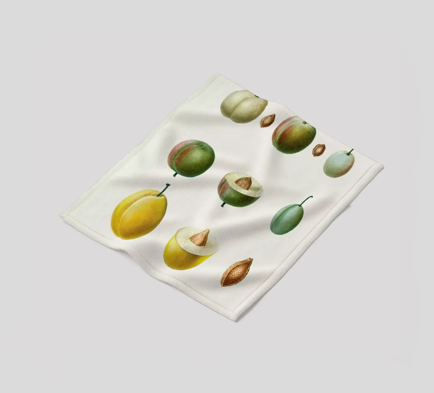 Prunes fleecedeken van Flora & Fauna