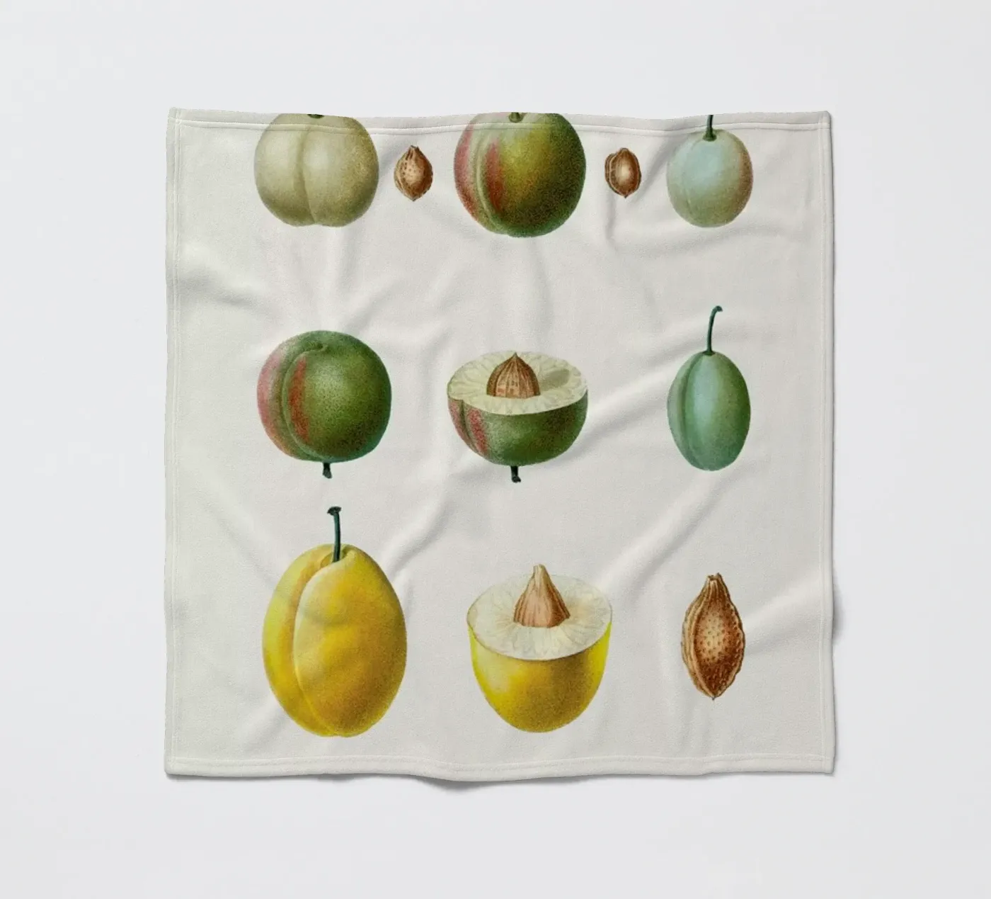 Prunes fleecedeken van Flora & Fauna