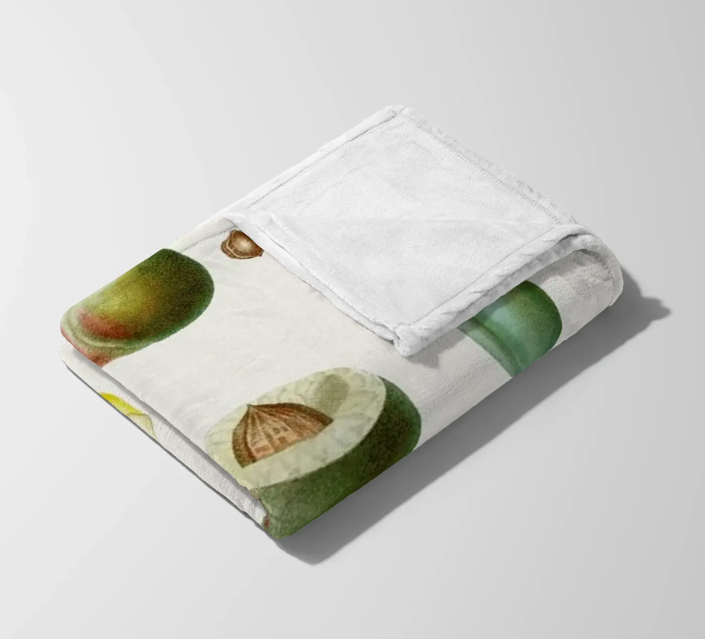 Prunes fleecedeken van Flora & Fauna