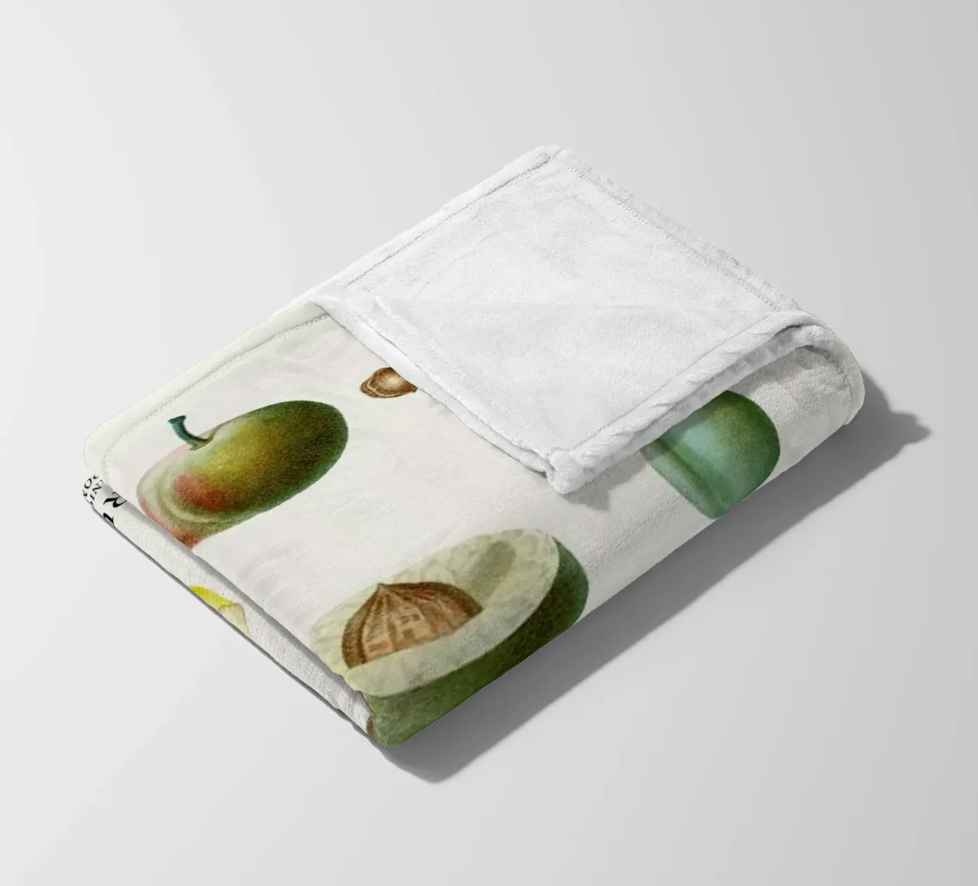 Prunes fleecedeken van Flora & Fauna