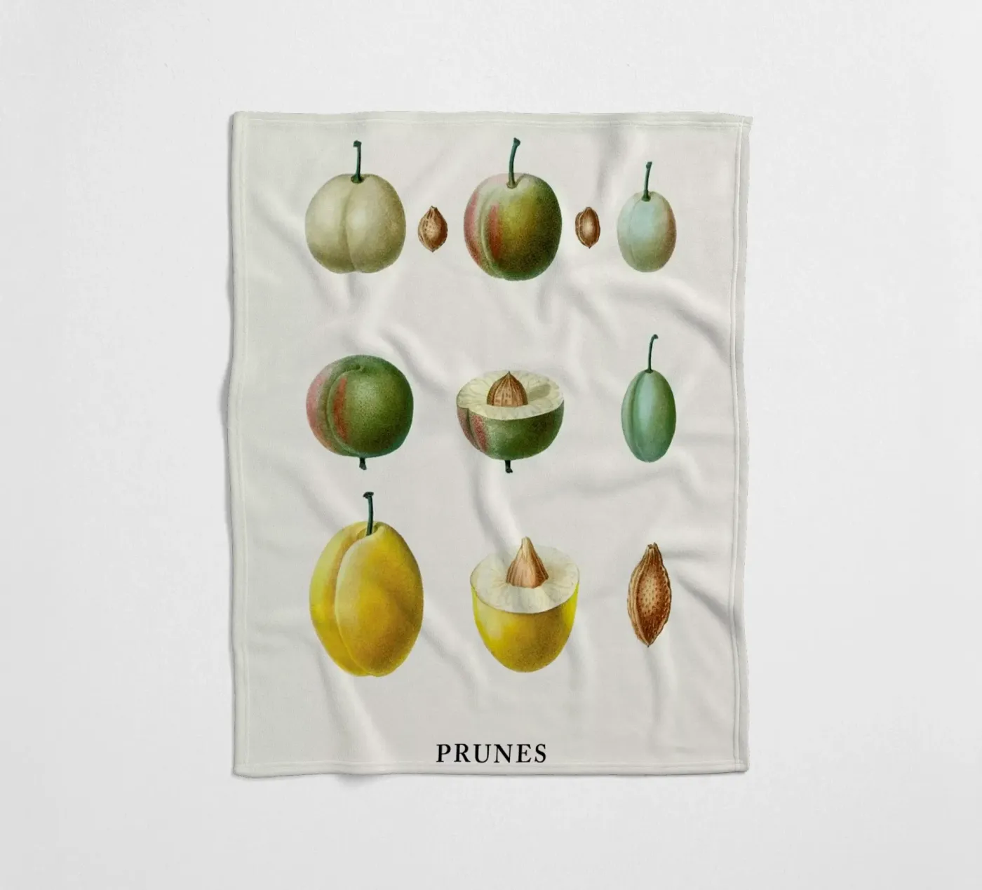 Prunes fleecedeken van Flora & Fauna