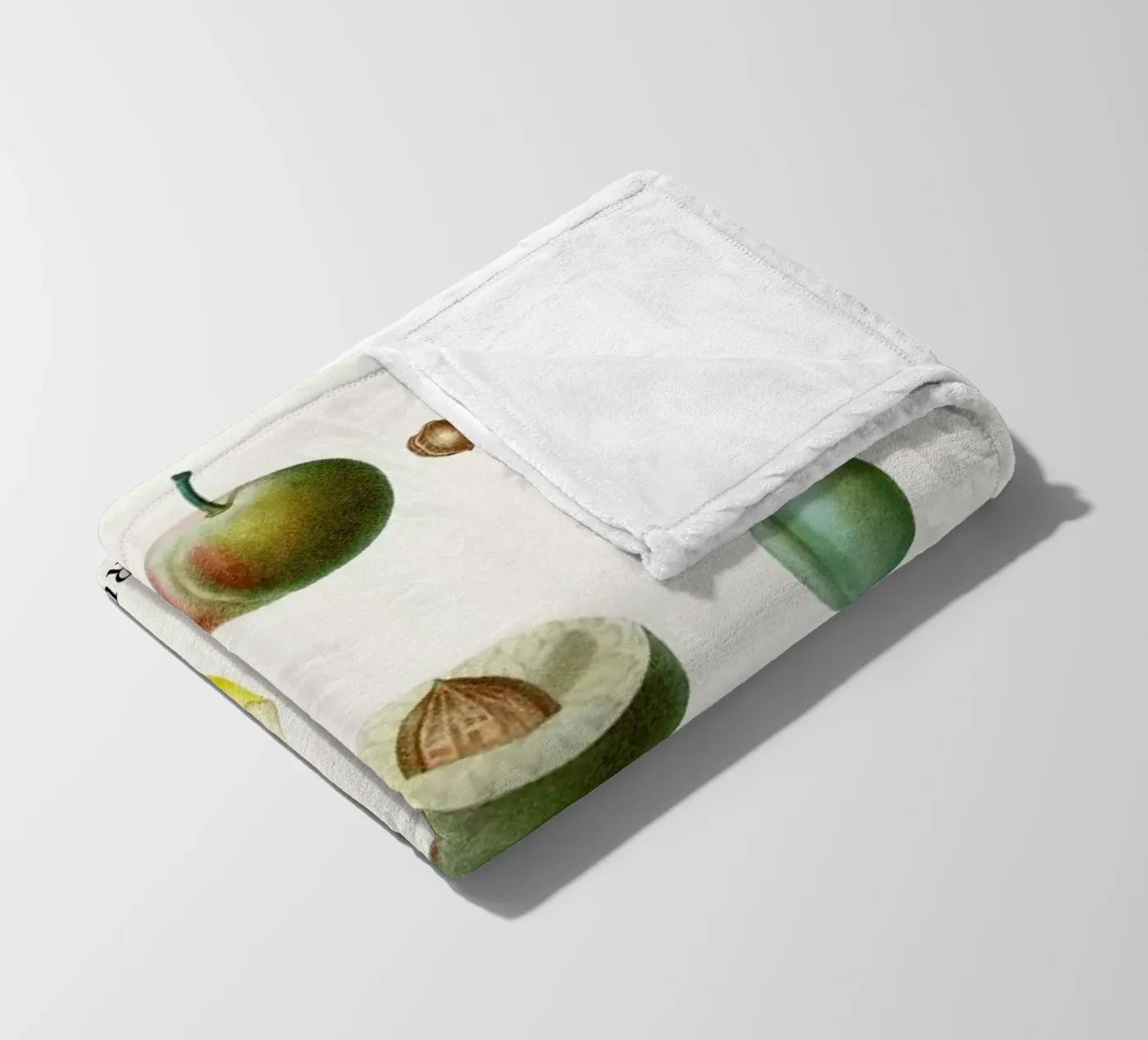 Prunes fleecedeken van Flora & Fauna