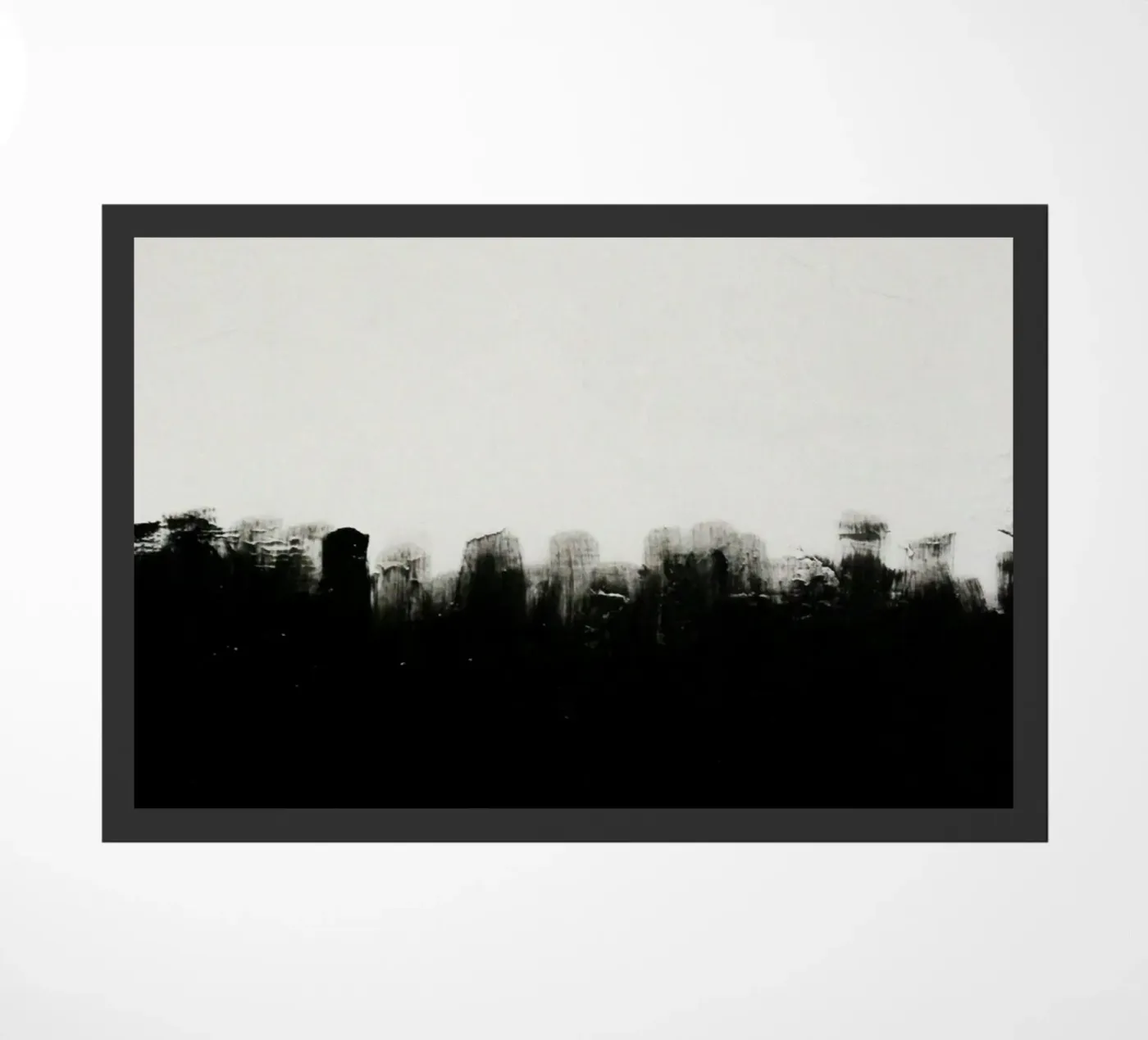 nero bianco zerbino da Earthly Visions