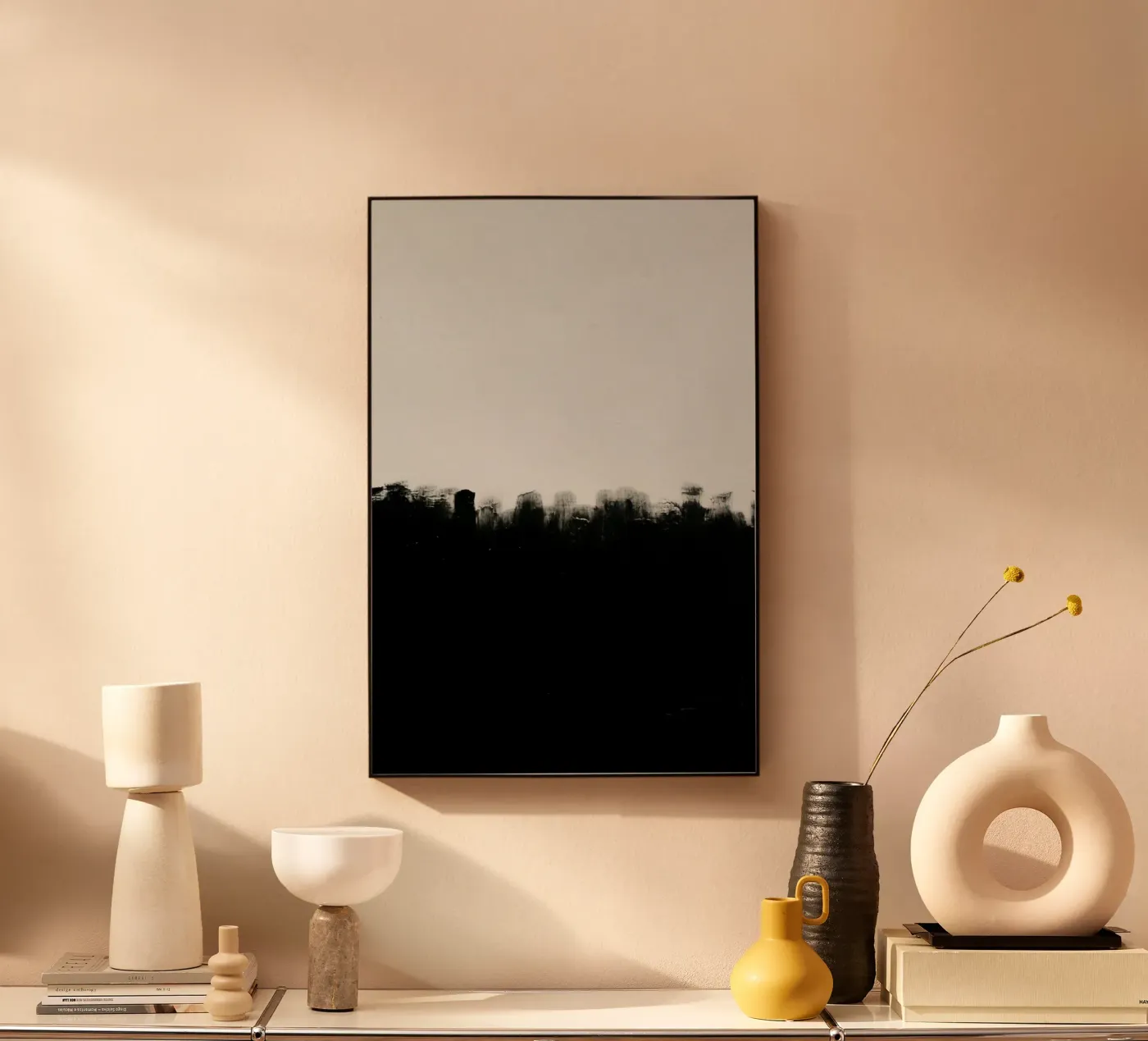 schwarz weiß Acryl-Glas von Earthly Visions