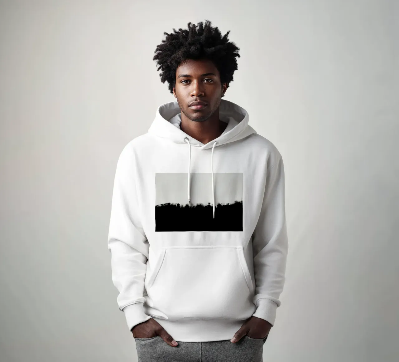 paesaggio urbano skyline felpa con cappuccio da Earthly Visions
