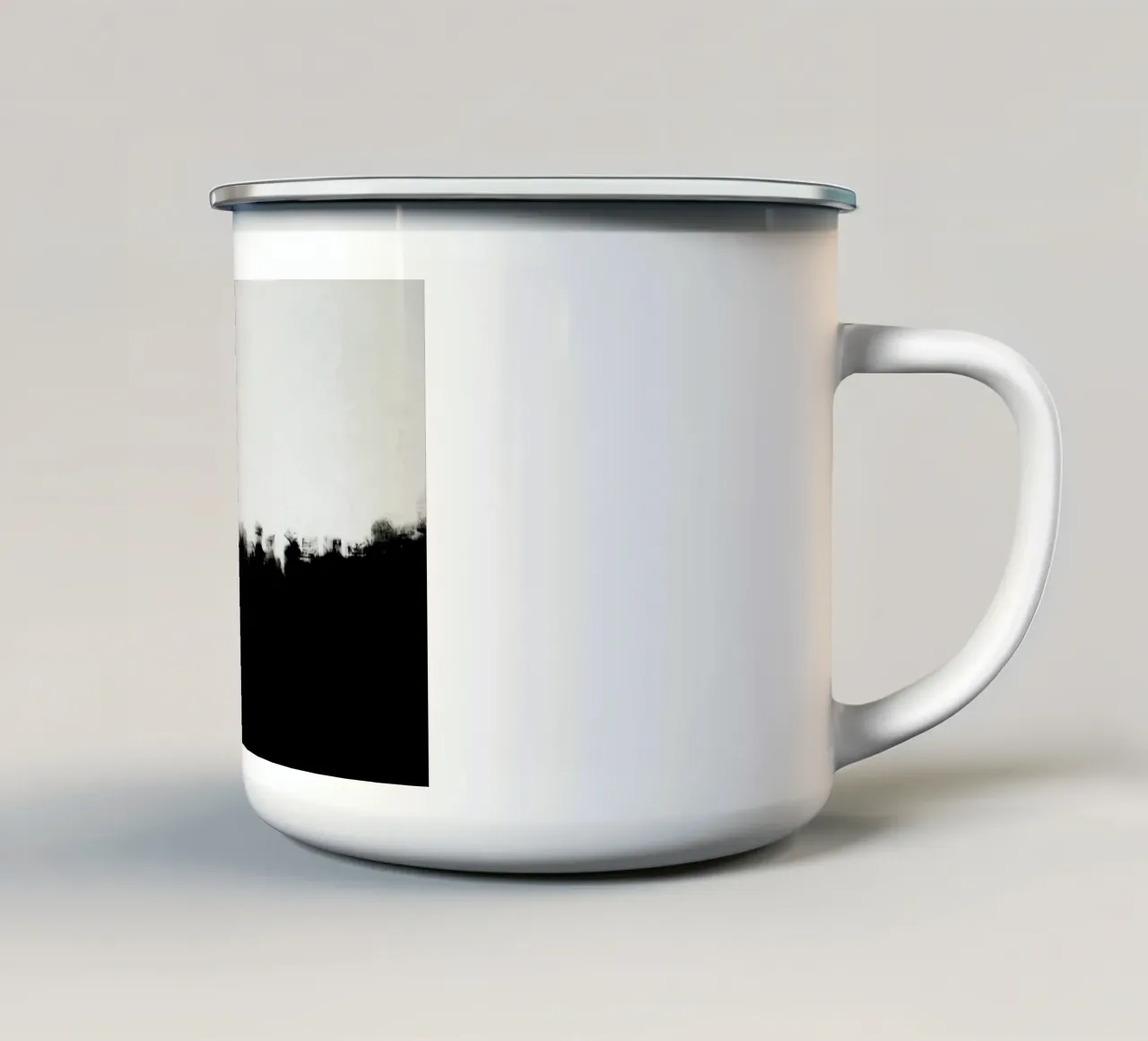 paesaggio urbano skyline tazza in smalto da Earthly Visions