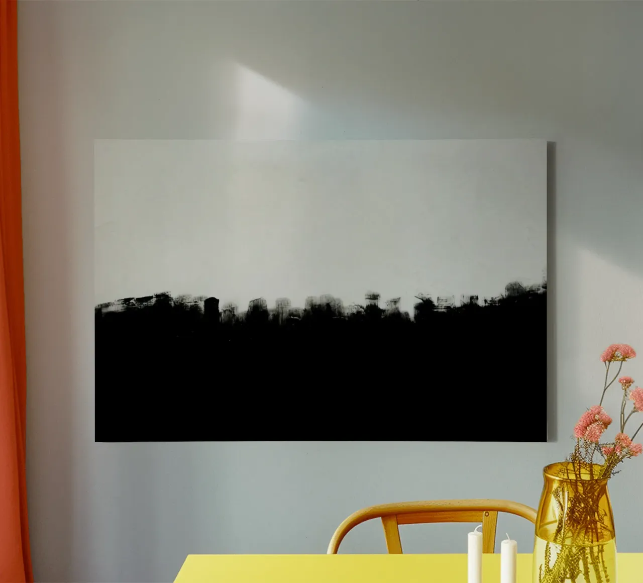 paesaggio urbano skyline tela con Cornice a cassetta da Earthly Visions