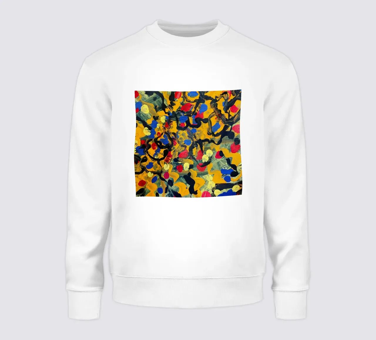 pittura astratta felpa da Earthly Visions