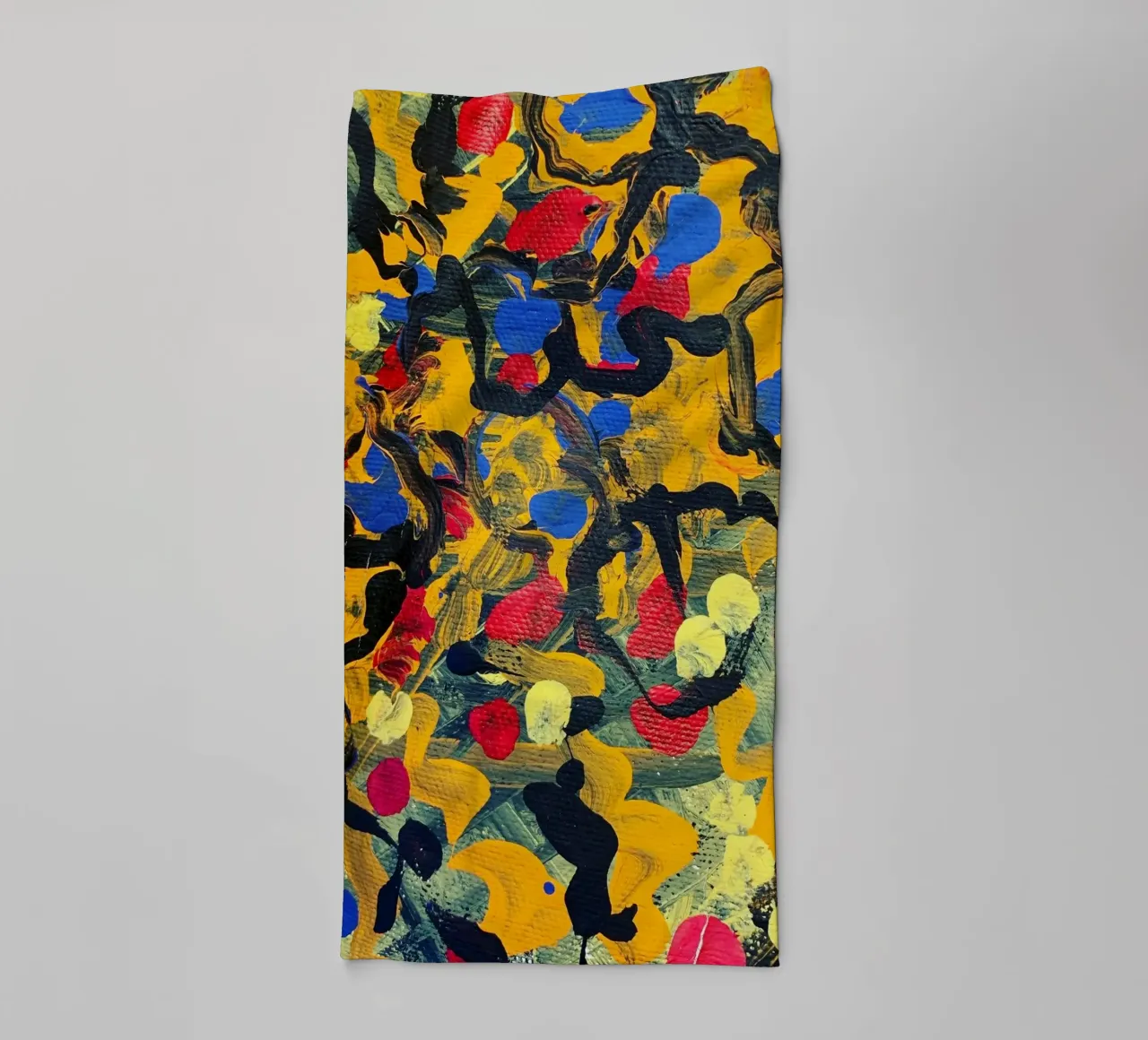 abstract paint towel by Earthly Visions