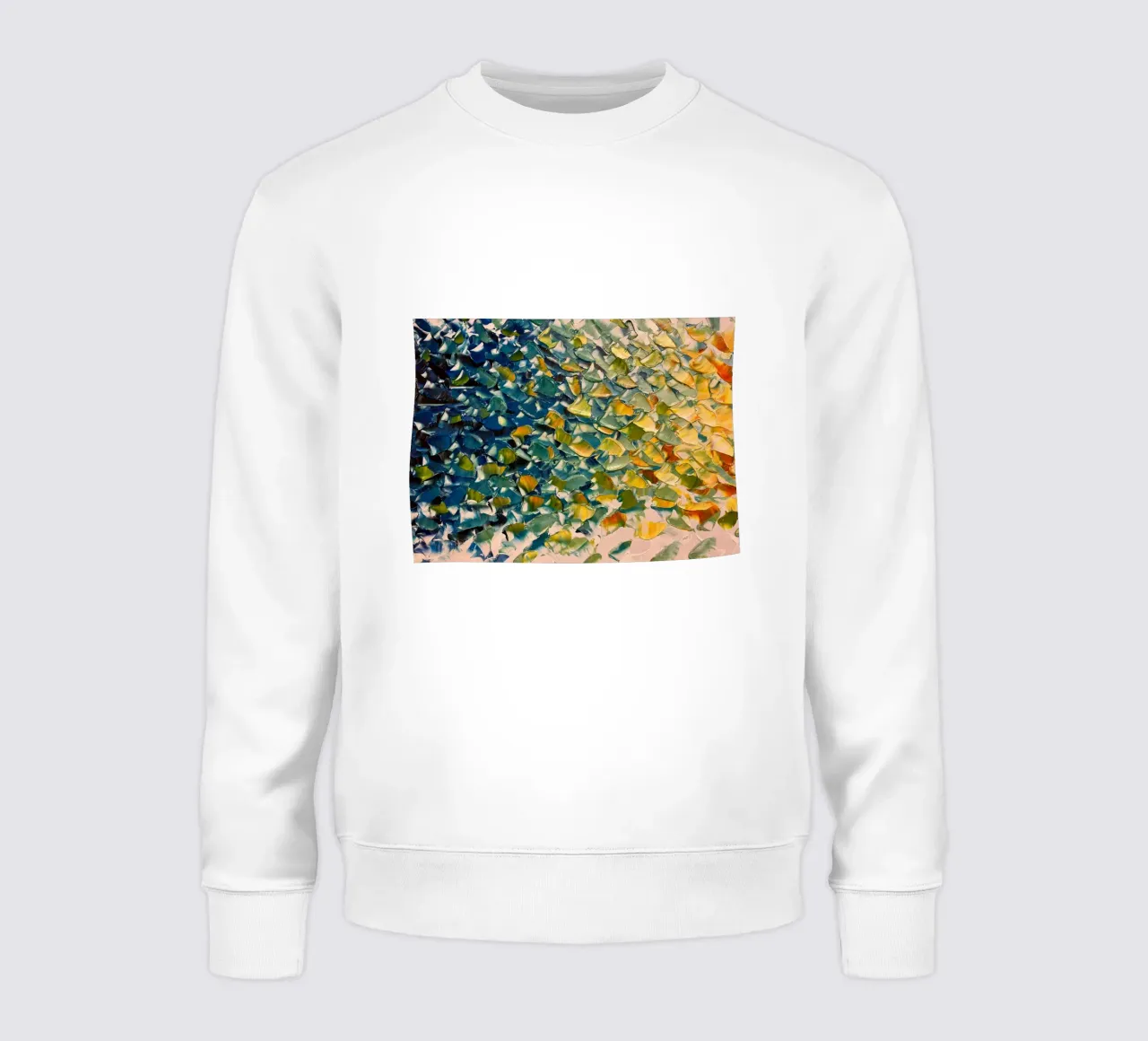 pennellate colorate felpa da Earthly Visions