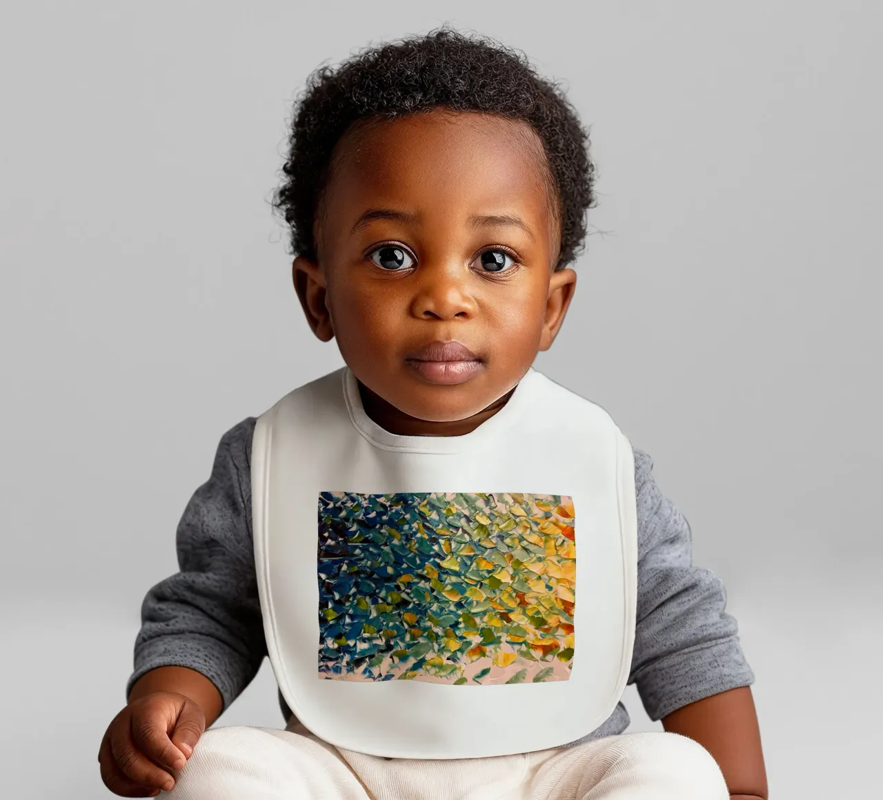 pennellate colorate bavaglino da Earthly Visions