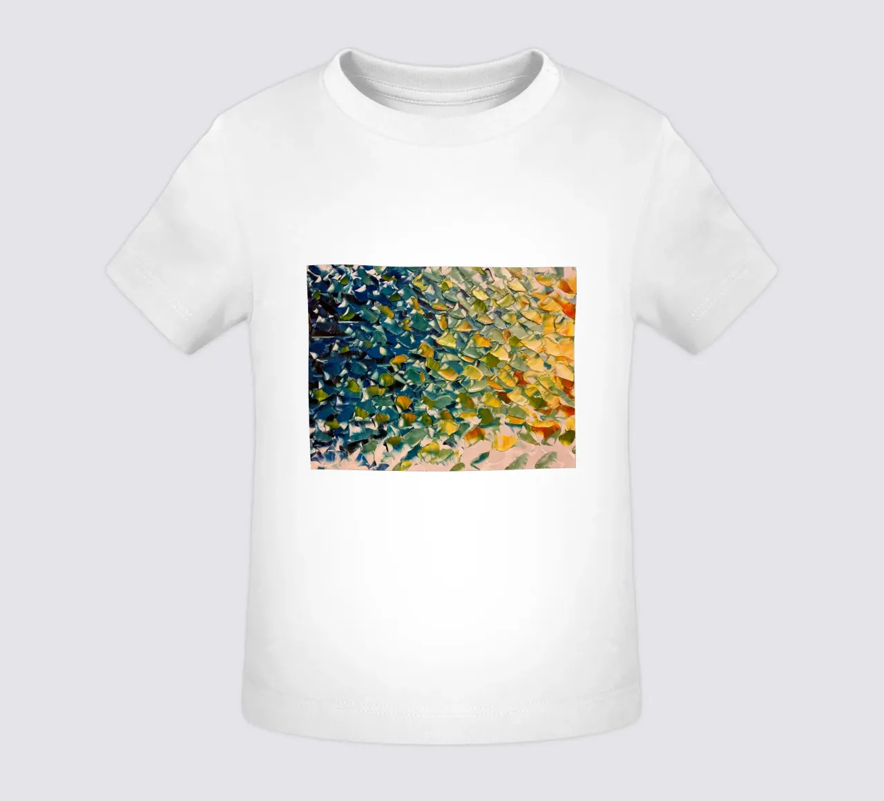 pennellate colorate maglietta neonato da Earthly Visions