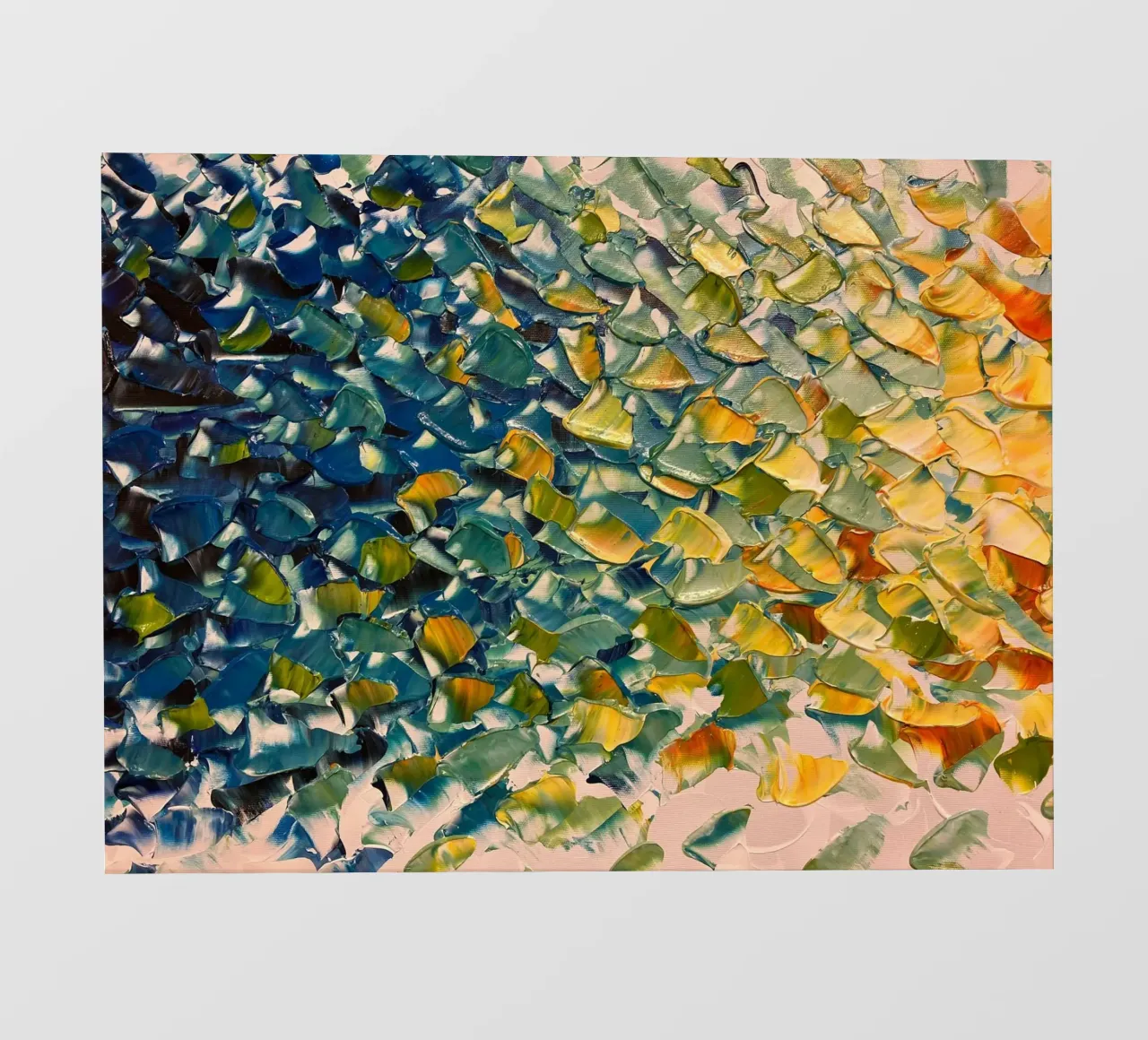 pennellate colorate telo in pvc da Earthly Visions